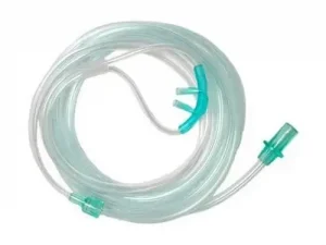 Lunettes / Canule d'oxygénothérapie à long terme Longueur 10 mètres Peut être connecté directement à tous les connecteurs de sortie des humidificateurs à oxygène (utilisés conjointement avec des bouteilles d'oxygène et des concentrateurs d'oxygène domestiques). Matériau PVC médical sans latex - Tube anti-écrasement en PVC médical. Nasaux en PVC qualité médicale atraumatique - Connexion femelle universelle - Conditions de stockage : 0/+50°C - humidité 20% -80% - Emballage unique thermoscellé. Caractéristiques Canules d'oxygénothérapie avec système de fermeture à lien. Longueur totale de la canule 10 mètres. Grâce à sa longueur particulière, il est idéal pour éloigner la source d'oxygène de l'utilisateur et assurer une plus grande mobilité et un plus grand confort. Format Une canule d'une longueur totale de 10 mètres.