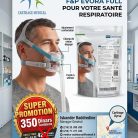 Le masque nasal EVORA est conçu pour le traitement de l’apnée du sommeil par PPC/CPAP. Il se distingue par un design compact sous le nez (« under-the-nose »), limitant les points de contact sur le visage et offrant un champ de vision dégagé. Caractéristiques principales Technologie CapFit™ : harnais s’enfilant comme une casquette pour une mise en place rapide et intuitive. Coussin nasal flottant avec technologie Dynamic Support™ pour améliorer l’étanchéité tout en permettant les mouvements nocturnes. Contact facial réduit pour limiter les marques et l’inconfort. Tissu doux AirEdges™ et structure légère. Diffusion d’air silencieuse grâce aux micro-perforations laser. Avantages Convient bien aux dormeurs latéraux et aux utilisateurs actifs pendant le sommeil. Compatible avec le port de lunettes et la lecture avant le coucher. Sensation moins claustrophobique qu’un masque facial classique.